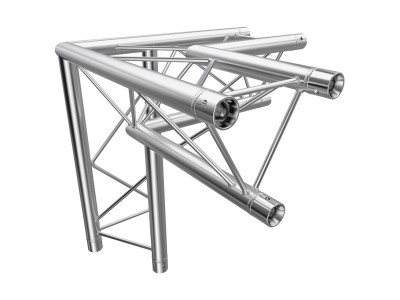 F23 Tri Truss 3WAY 90 DEG Apex Down Right