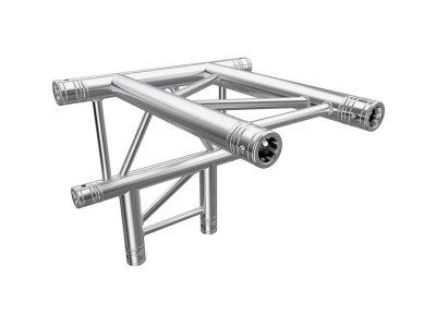 32 Flat Truss 4 Way T- to Vertical Junction