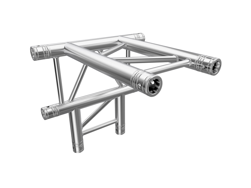 32 Flat Truss 4 Way T- to Vertical Junction