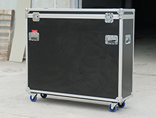 Shockproof Universal Multimedia 55″ Flat Screen LCD 4″ Wheels Lift LED TV Plasma Road Flight Case