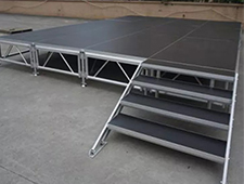 Portable Outdoor Performance Stage Aluminum Stage with Adjustable Support