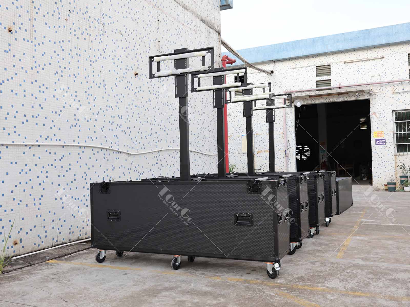 3 TV Flight Hard Case