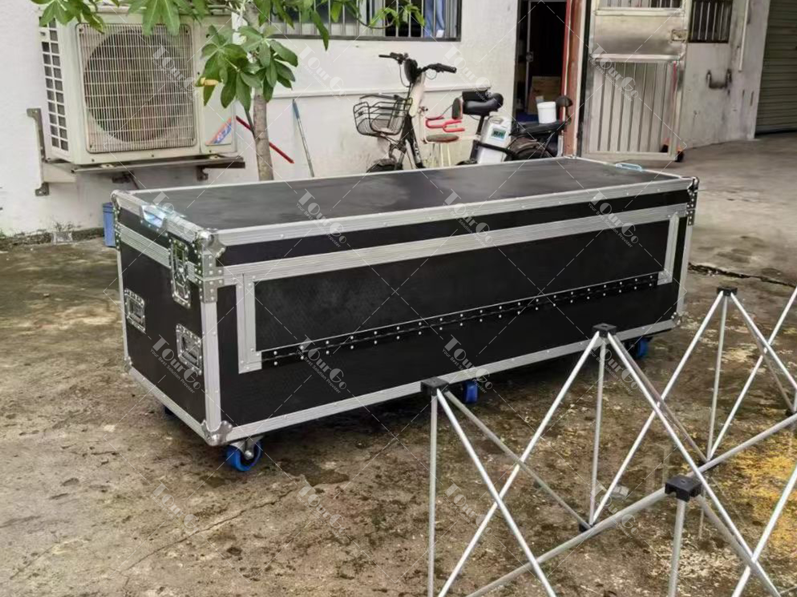 3 sofa flight case