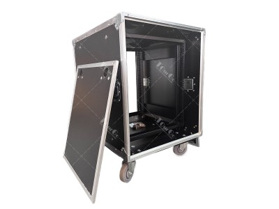 12u 19″ Shockmount Slam Rack Flightcase