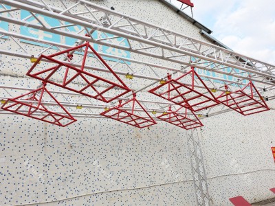UIPM Obstacle 13. Tilting ladders
