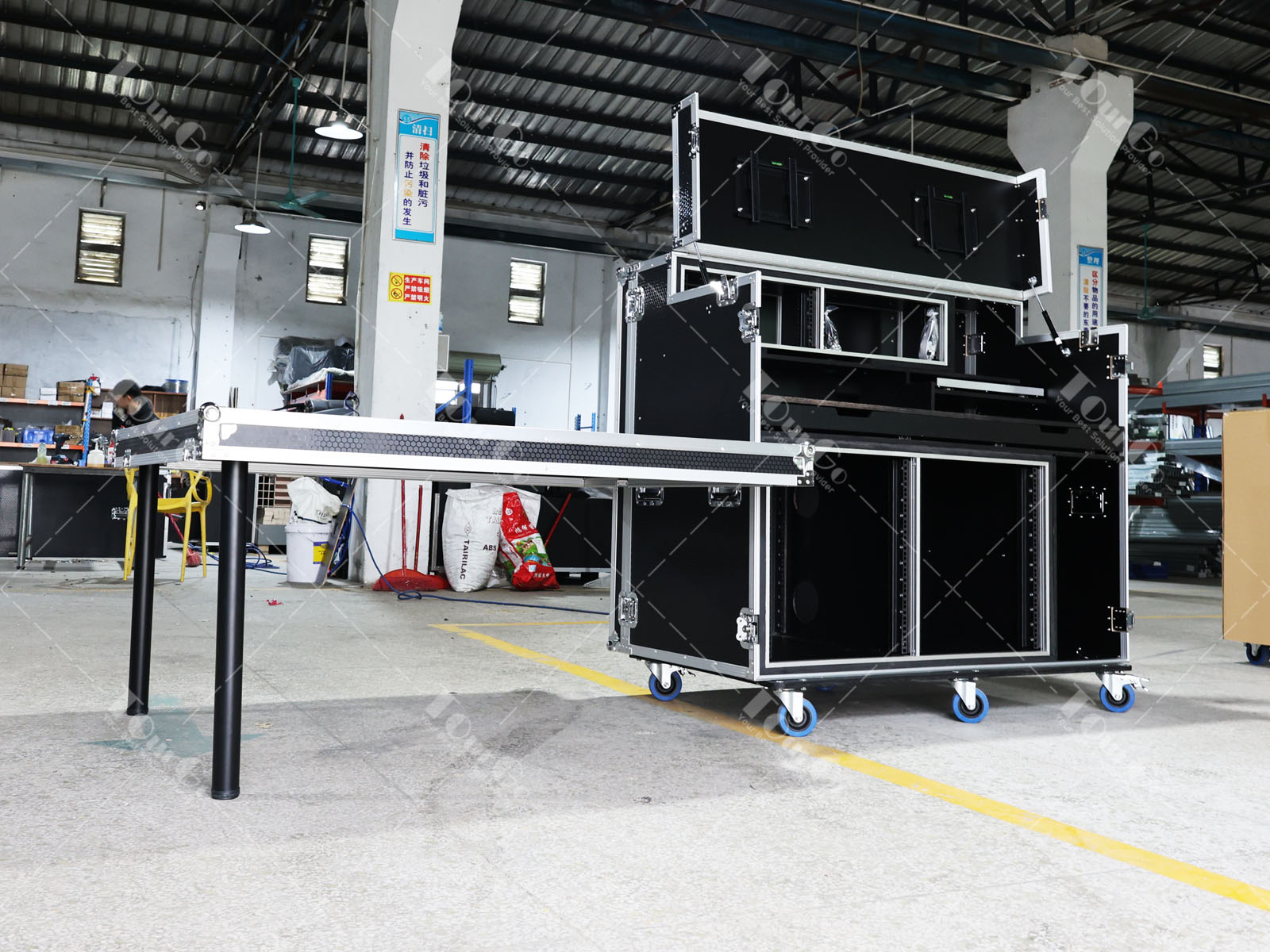3 Video Streaming Production Flight Cas