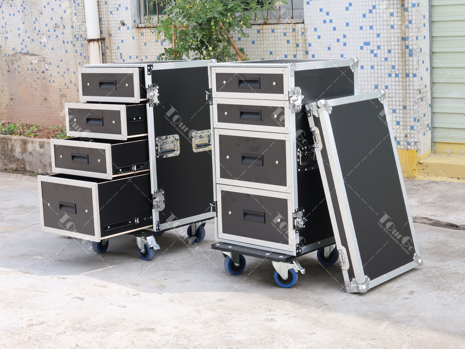 3 drawer flight case
