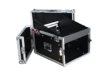 TourGo 12u Slant Rack Mixer Case 6U Vertical Pro Combo Rack System