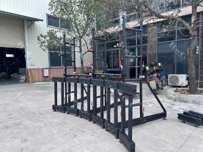 Off-ground Curved LED Screen Ground Support