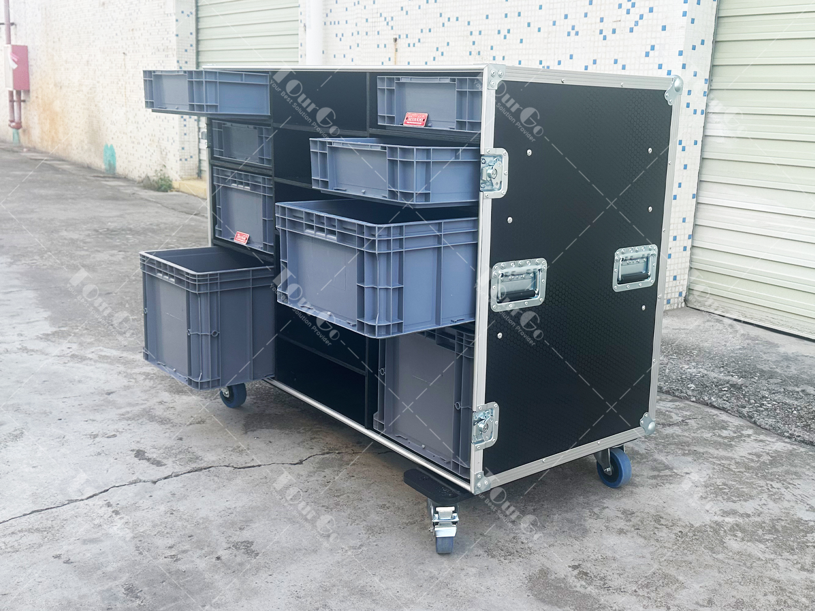 3 Tool Flight case