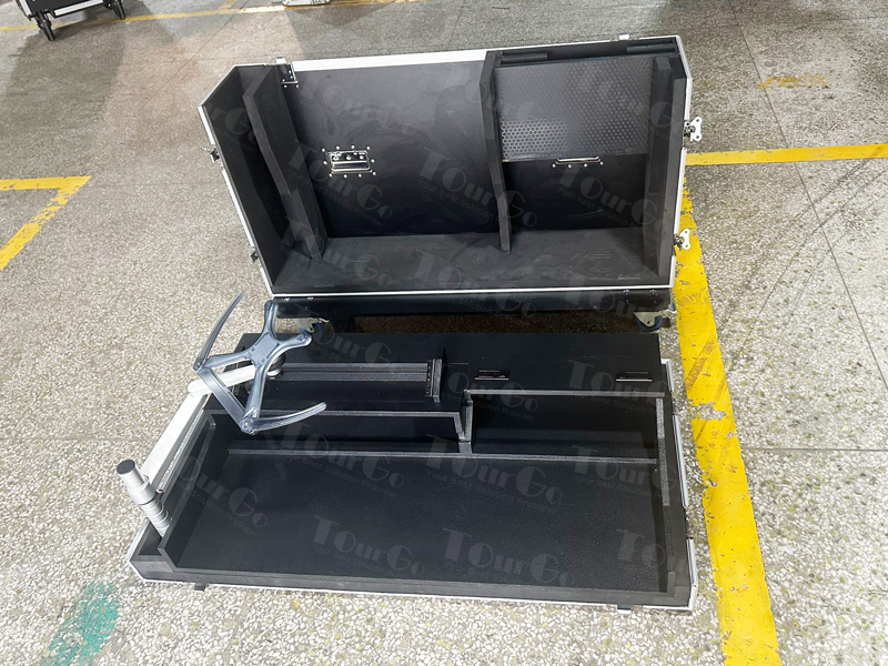 Transport flight case for Ross video TD2S pane