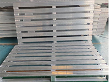 4 Way Durable Lightweight Warehouse Logistic Storage Rack Aluminum Pallet