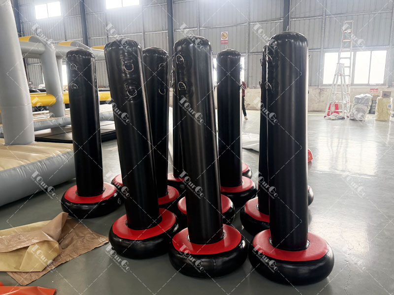 3inflatable obstacles