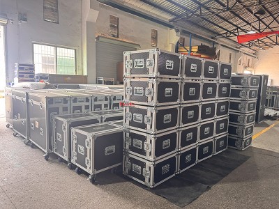 Premium Flight Cases on Display at International Trade Show