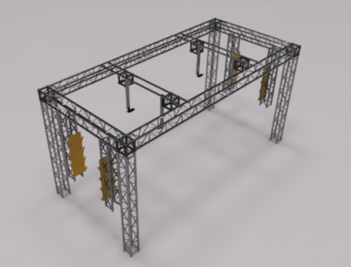 3Ninja Warrior Obstacle Course