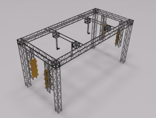 3Ninja Warrior Obstacle Course