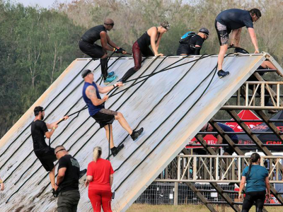 Spartan Race Obstacles SLIP WALL