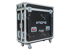 Midas m32 live digital console mixer flight case