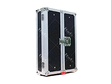 Portable makeup travel case makeup mirror bag with led light mirror