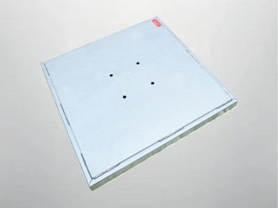 36” x 36” Tomcat Style Raised  base plate Aluminum-Silver