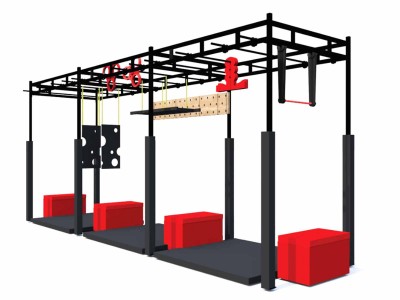 Ninja Obstacle Course Equipment Indoor Adventure Park Ninja Warrior Obstacle Course Kit