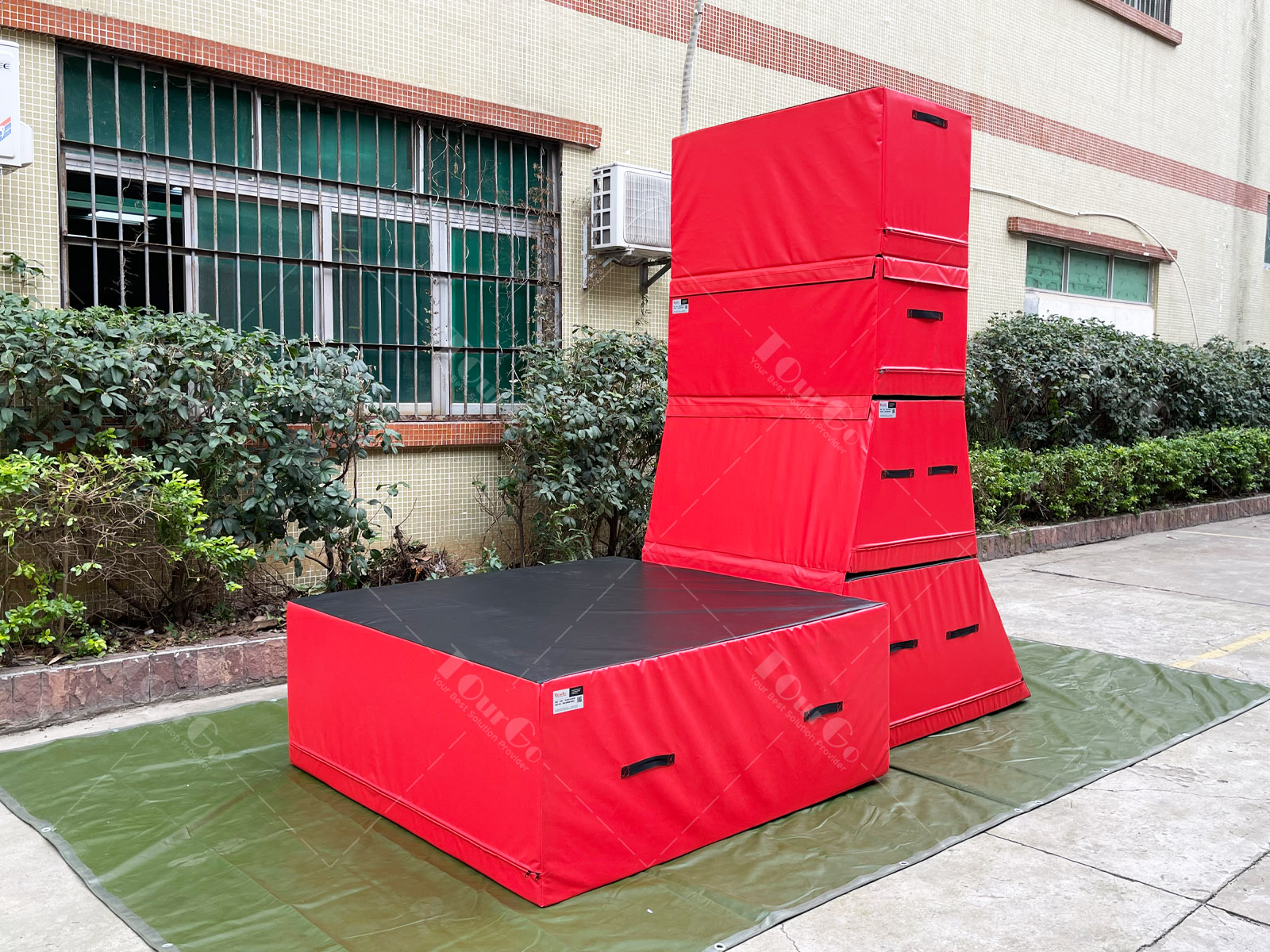 3NINJA WARRIOR-LANDING MAT