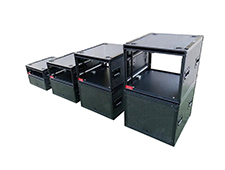 Stackable to prevent falling 19inch 19″ 2U 4U 6U 8U 10U DJ ATA Shock-Proof AMP Flight Transport Rack Case