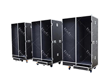 Mobile Storage Wardrobe Flight case for Exhibition Event