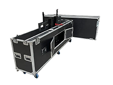 ATA Samsung 55” 65” 75” 85” 98” automatic control led LCD tv screen electric lift plasma flight road show case