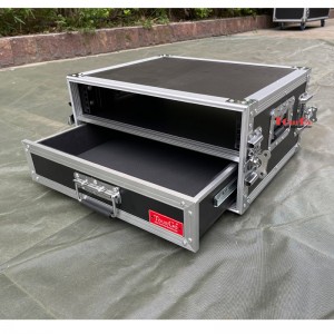 3Amp 2U Rack Road Case
