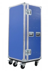 35 Drawer Universal Production Flight Case in Blue