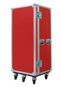 35 Drawer Universal Production Flight Case in RED