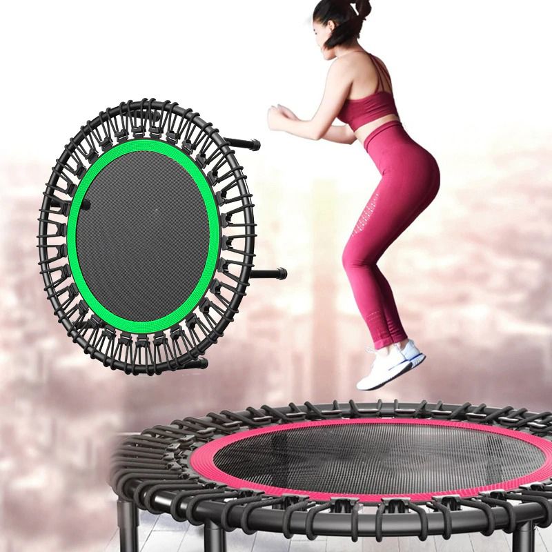 Professional Ninja Warrior Gym Equipment Fitness Trampoline Indoor Gymnastic Mini Trampoline