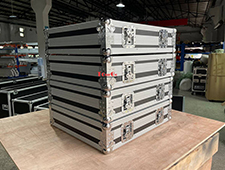 Customized Toolbox Flight Road Case For 72pcs Spigot Truss Coupler and 120 Set Pin and R Clip Truss Connector with 1pcs Hammer