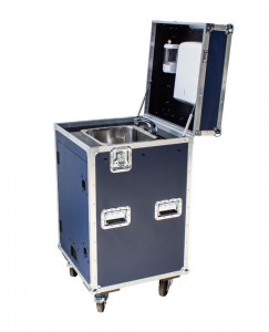 3Hand Wash Station Flight Case