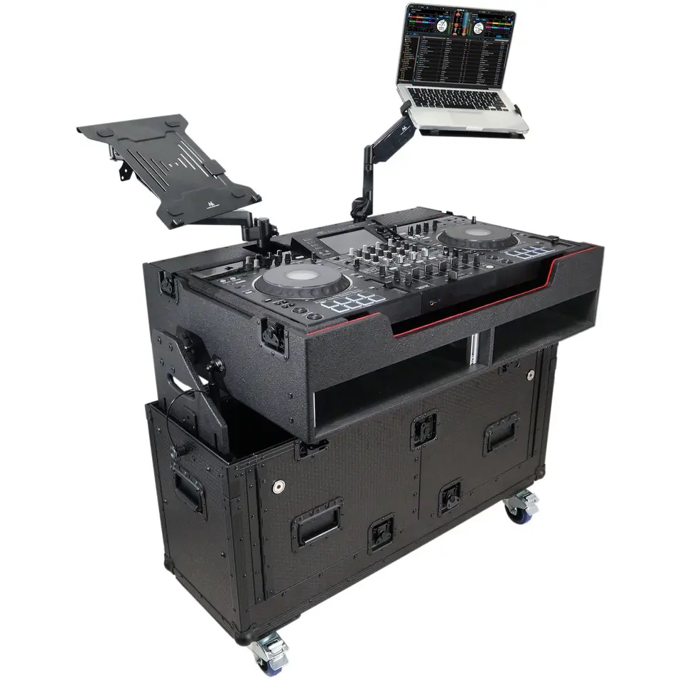 Flip-Ready Easy Retracting Hydraulic Lift Flight Case for Pioneer XDJ-XZ DDJ-SZ2 DDJ-SX3 DDJ-1000 Mixer