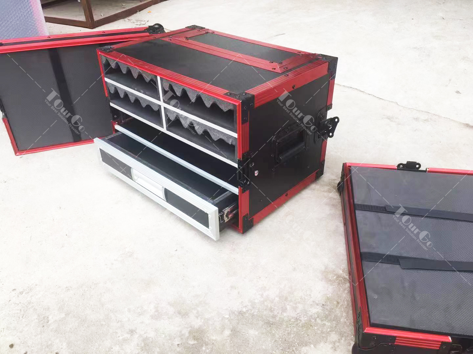 3 microphone case