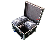 Cold Pyro Sparkler Fireworks Machine Fly Case With Middle Storage