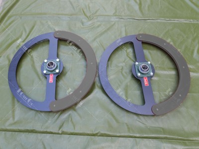 Popular Durable Safety Outdoor indoor Competition Challenges flywheel Wing nut ninja park warrior obstacle courses
