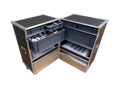 Merchandise Flight transport storage case