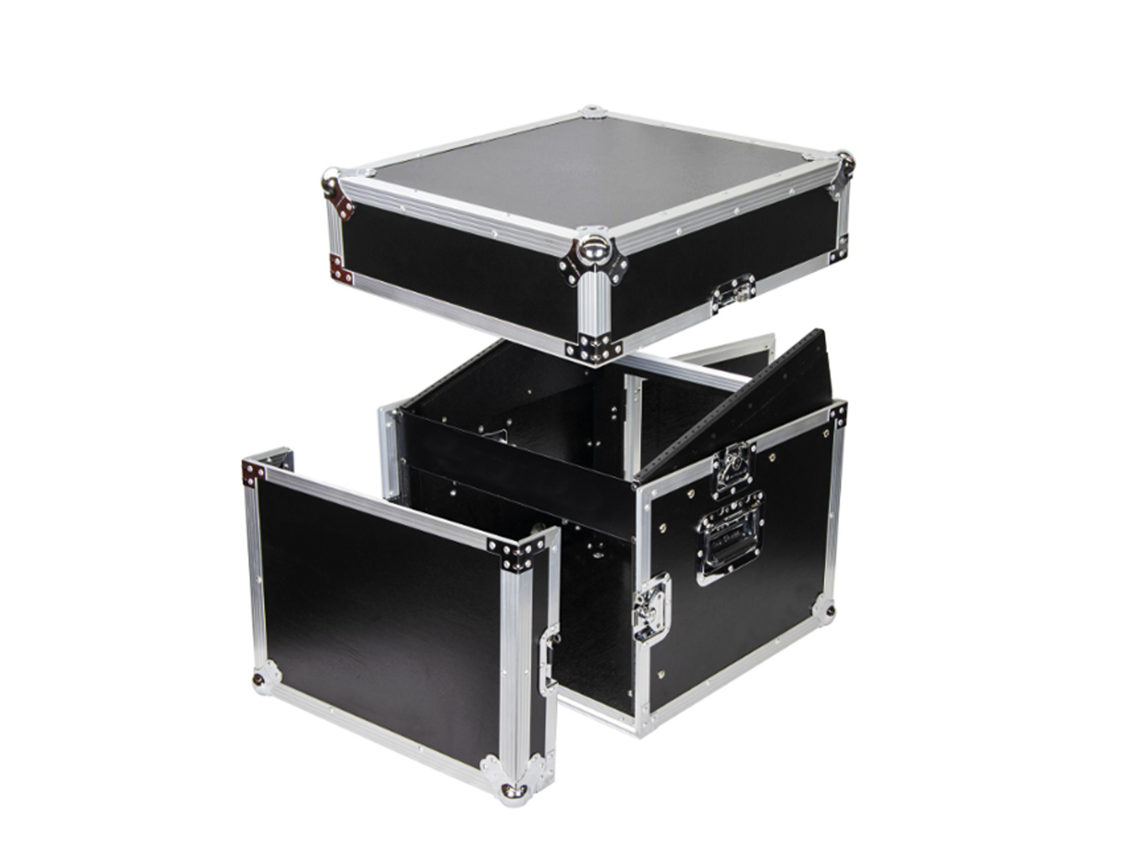 10U Top Slanted 6U Vertical Pro Combo Rack