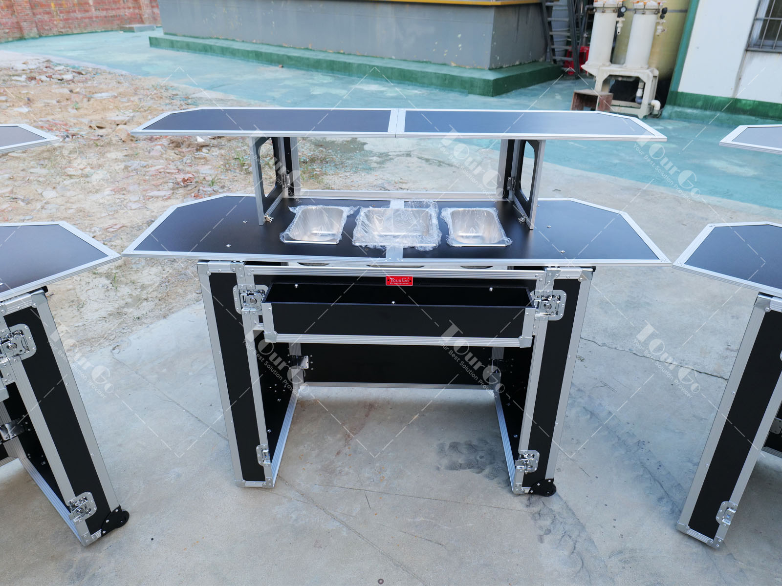 3Flight Case Mobile Bar