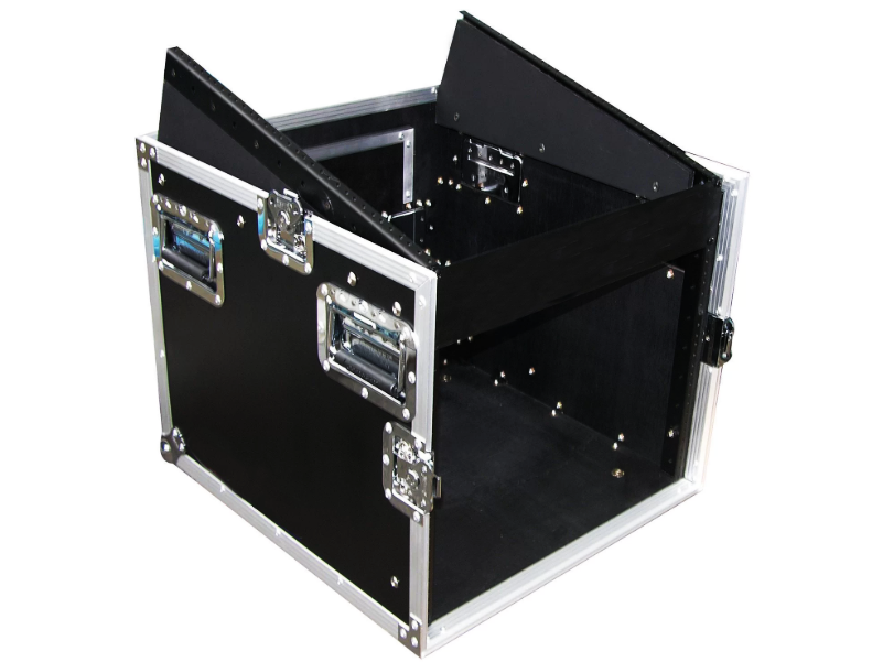 10U Top Slanted 8U Vertical Pro Combo Rack