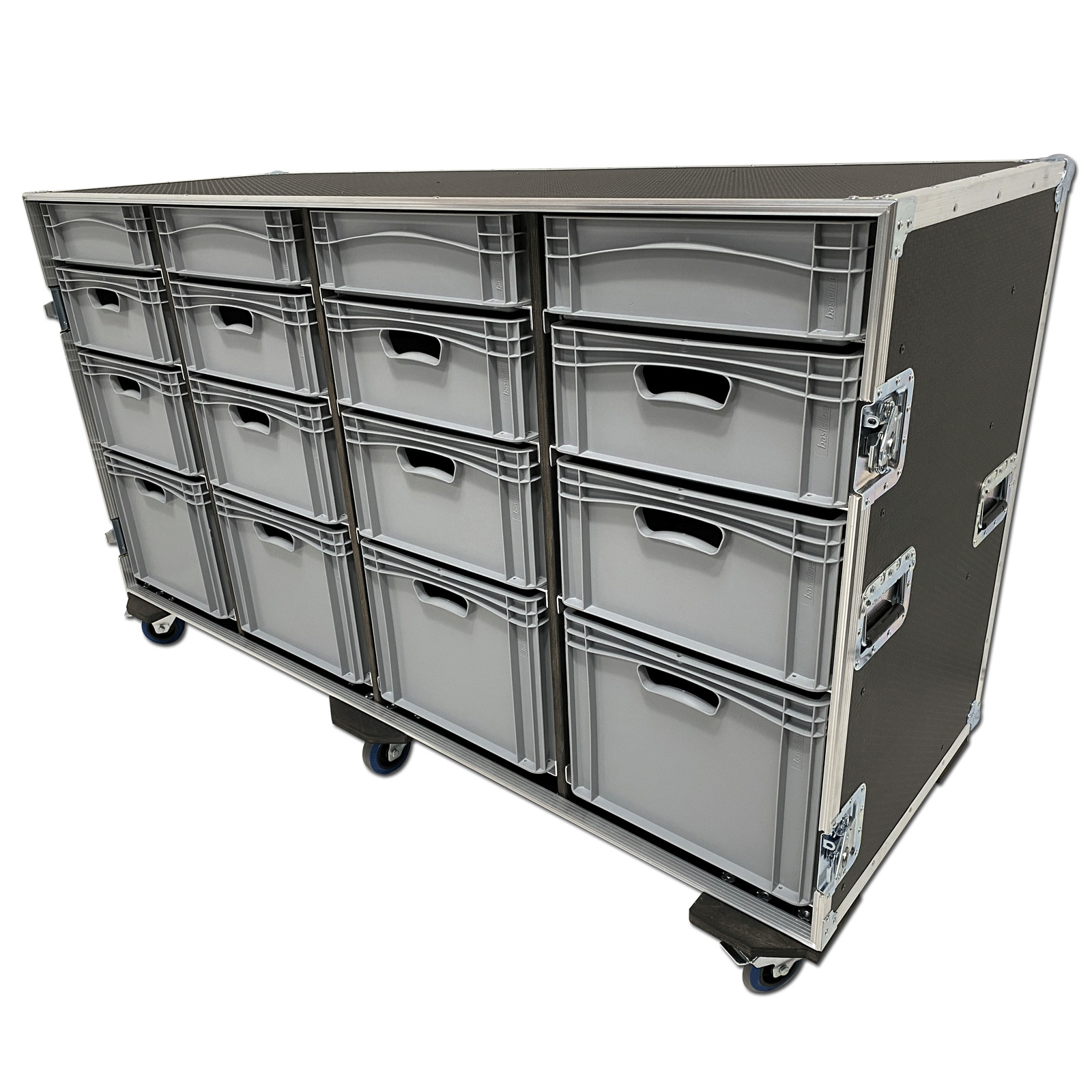 3Flight Case With 16 Trays