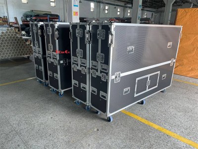Automatic Motorised Electrical Lifting TV Case for 85” TV Plasma Flight Hard Case