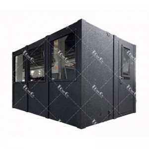 Big Soundproof Recording Studio Vocal Booth Cabin for Warehouse Isolation