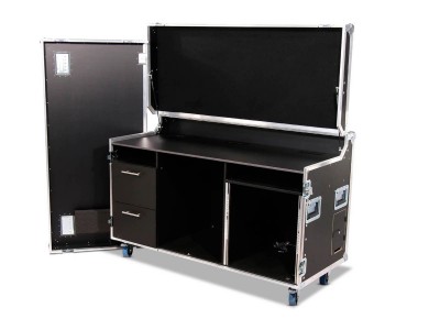 Mobile Workstation Office Case + Drawer Flight Case