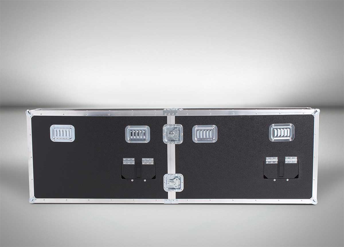 3TFT Dualscreen Flightcase