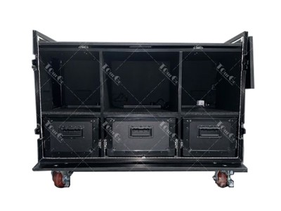 Custom workstations case with 3 drawer