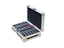 ATA Flight Road Case for 6 Microphones Sennheiser MEG 14-40 B with Storage Compartment
